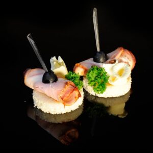 Канапе с балыком