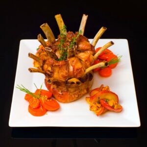 Корона из свиных ребер