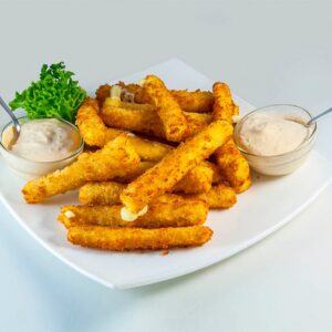 Палочки сырные фри с сырным соусом