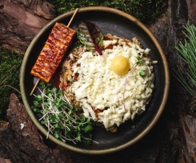 Рис, жаренный с тофу в стиле Джакарты от Green Food Cafe