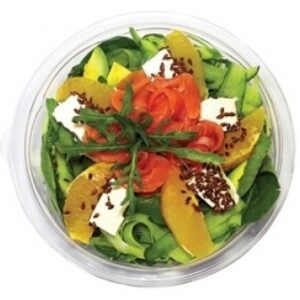 Салат с форелью гравлакс от JUST SALAD