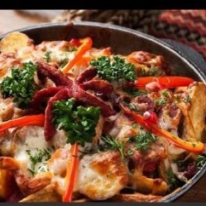 Горячая сковородка «С домашней колбаской» от Кафе «Домашний ресторанчик»