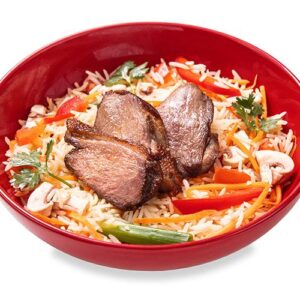 ТАЙСКИЙ ЖАРЕНЫЙ РИС С УТКОЙ