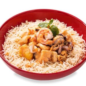 КРАСНЫЙ КАРРИ С МОРЕПРОДУКТАМИ