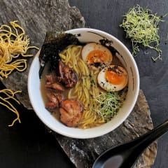 Рамен с курицей дип фрай