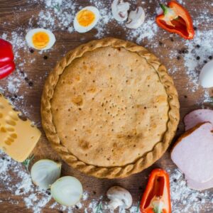 ПИРОГ С БАЛЫКОМ, СЫРОМ И БАЗИЛИКОМ