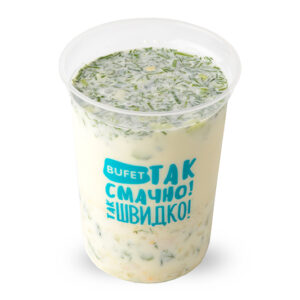 Окрошка с курицей