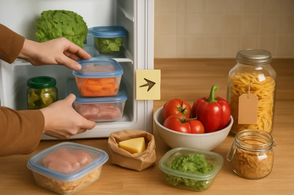 Как хранить продукты чтобы готовить дома было выгоднее: практическая иллюстрация темы страницы