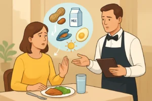 Как заказывать в ресторане при пищевой аллергии: практическая иллюстрация темы страницы