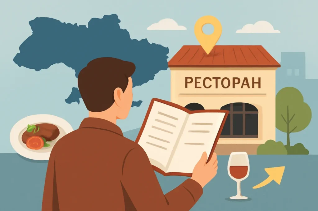 Как выбрать ресторан в украине: практическая иллюстрация темы страницы