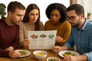 Меню для компании с разными вкусами: практическая иллюстрация темы страницы